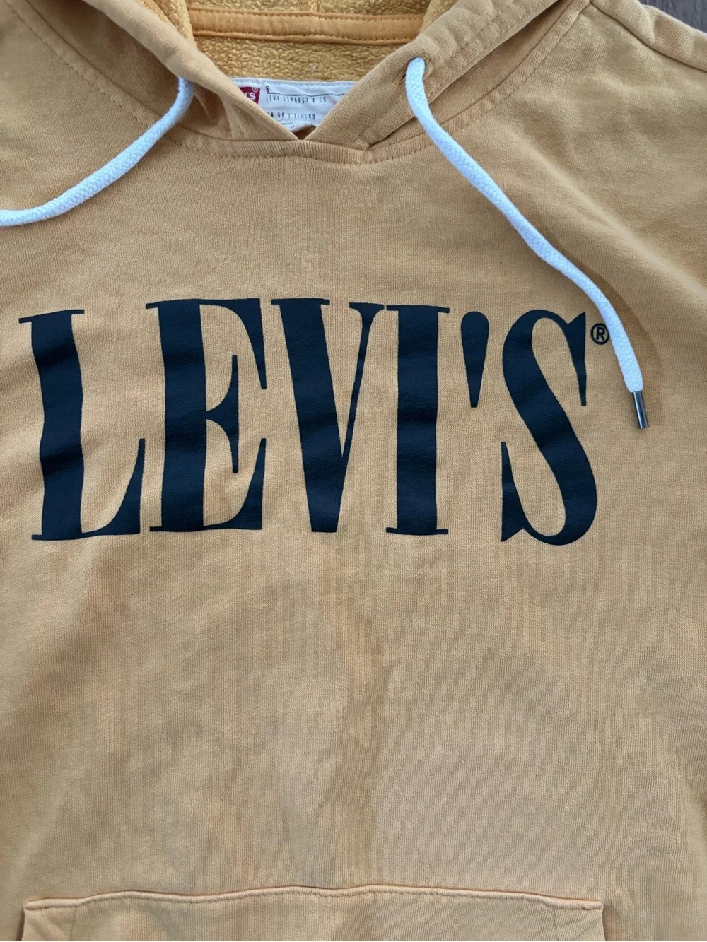 Levi’s Gold Yellow Hoodie